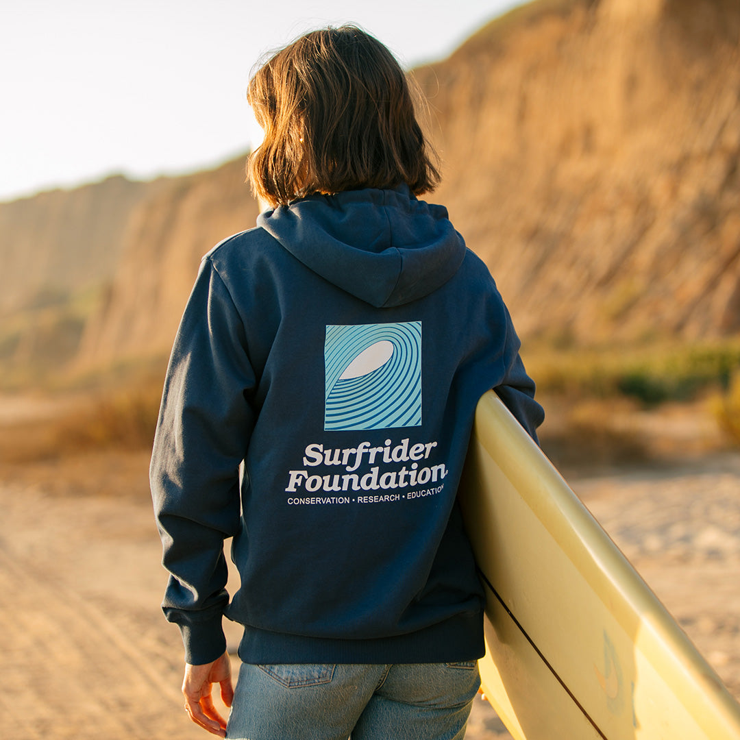 Surfrider 1984 Logo Zip Hoodie